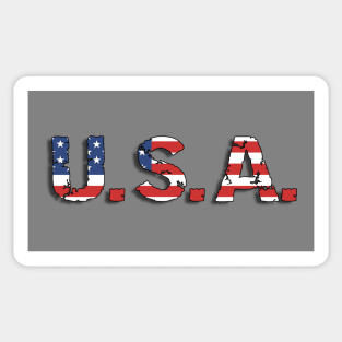 U.S.A. Sticker